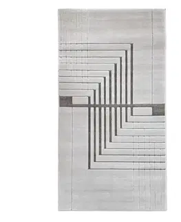 Moderné koberce Koberec Kingston 1,4/1,9 9221a hnedý/hnedý