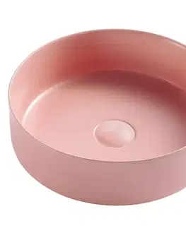 Umývadlá Umývadlo na dosku Marubo pink 35,5