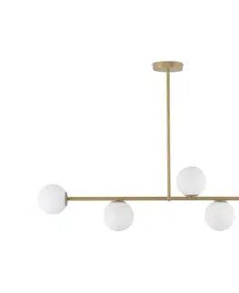 Svietidlá  Luster na tyči GAMA 5xG9/12W/230V zlatá 33334