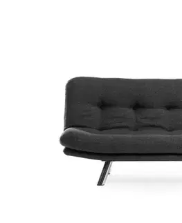 Pohovky a gauče Trojmiestna rozkladacia pohovka Misa Small Sofabed - Dark Grey