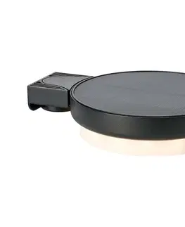 LED osvetlenie Markslöjd 108952 - LED stmievateľné solárne nástenné svietidlo FRAME LED/2W/4000 mAh IP44 108952
