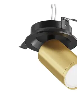 Svietidlá Maytoni C048CL-U-1BMG - Podhľadové bodové svietidlo FOCUS 1xGU10/10W/230V zlatá C048CL-U-1BMG