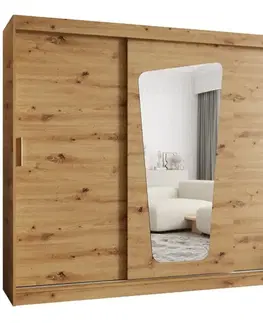 Šatníkové skrine Skriňa Moka 250 artisan