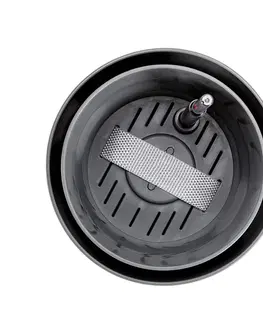 Kvetináče a truhlíky Plastia Samozavlažovací kvetináč Tolita sivá, pr. 19 cm, pr. 19 cm