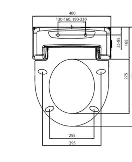 Záchody SAPHO - BRILLA závesné WC s elektronickým bidetom BLOOMING NB-R770D-1