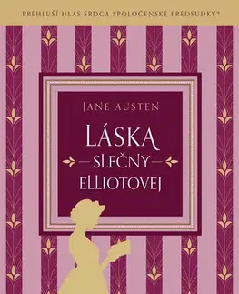 Romantická beletria Láska slečny Elliotovej - Jane Austen