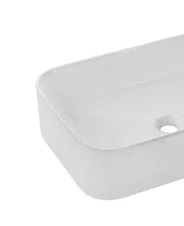 Umývadlá ArtCom Keramické umývadlo KATI 60 SW | biely lesk 60 cm