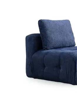 Kreslá Kreslo / Jednomiestna pohovka Amaris O1 - Navy Blue
