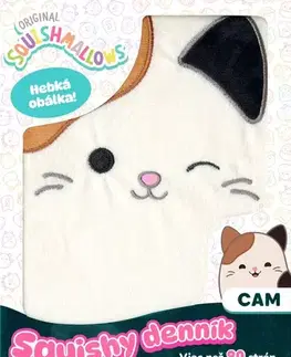 Pre dievčatá Squishmallows - Squishy denník - Cam - Kolektív autorov