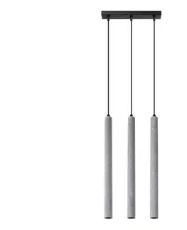 Svietidlá  SL.1272 - Luster na lanku PASTELO 3xG9/8W/230V betón SL.1272