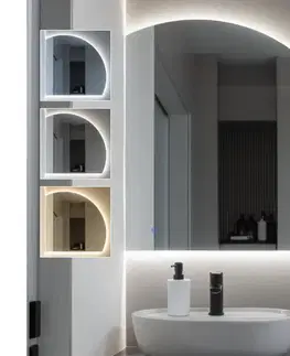 Svietidlá BRILAGI - LED kúpeľňové zrkadlo QUARTIERE LED/25W/230V 70x75 IP44 CRI 90 stmievateľné +CCT FG-CY36-B01-7570