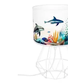 Lampy HEXE Detská lampička OCEAN 1xE27/60W/230V 0918