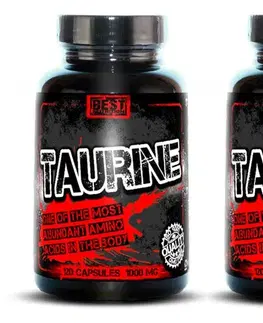 Taurín 1+1 Zadarmo: Taurine od Best Nutrition 250 kaps. + 250 kaps.