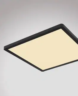 Moderné lampy do obývačky Stropné svietidlo prisadené 41563-24B LED čierna PL