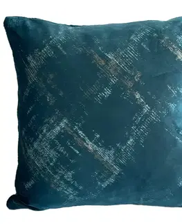 Dekoračné obliečky Obliečka na vankúš Lori RQ-213 40x40 cm tyrkysová