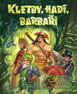 Sci-fi a fantasy Kletby, hadi, barbaři - Jeffery Russell