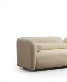 Pohovky a gauče Trojmiestna pohovka Victoria Cream Bouclette
