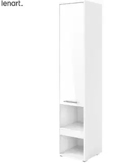Šatníkové skrine Dig-net nábytok Skrinka Lenart Concept Pro CP-07 | biela