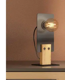 Lampy Eglo 43754 - Stolná lampa BRAMERTON 1xE27/40W/230V 43754