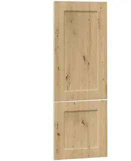 Kuchynské skrinky Čelo skrinky Luxeo F15-N60N rám dub