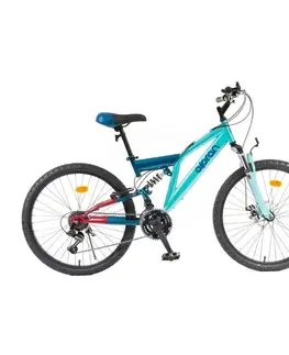 Bicykle Odľahčený juniorský celoodpružený bicykel Olpran Culex 24" - model 2026 • 150-165 cm • 14,6 kg petrolejová/piesková - 15" (150-165 cm)