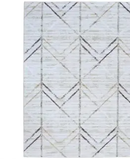 Moderné koberce Tlačený koberec  Chenille Print Rug 0,8/1,5 7941