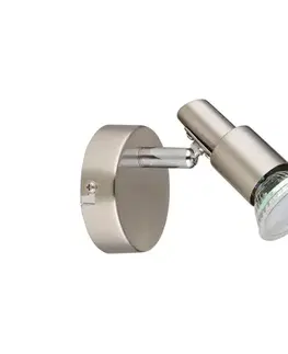 Svietidlá Globo 57385-1 - LED Nástenné bodové svietidlo KINLEY 1xGU10/3W/230V 57385-1