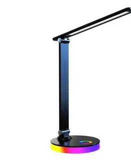 Lampy  LED RGBW Stolná lampa BRUNO LED/5W/5V 3000/4500/6000K čierna ML1628