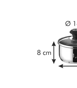 Tescoma PRESTO Tescoma rajnica PRESTO s lievikom a pokrievkou ø 16 cm, 1,25 l