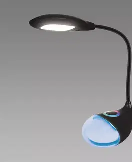 Moderné lampy Lampa Boa LED Black RGB 04001 LB1