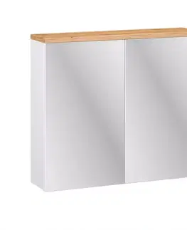 Zrkadlové skrinky Zrkadlová skrinka Bafi 2D 80 cm