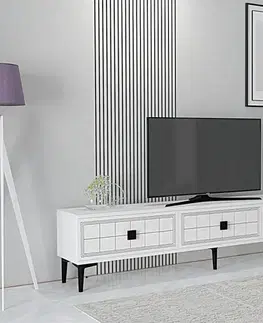 TV stolíky TV stolík Yuka 180 - White