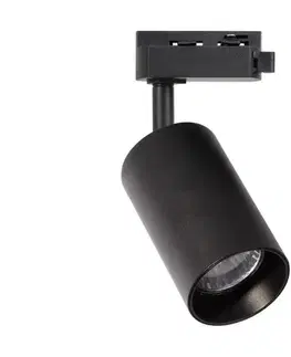Svietidlá  Bodové svietidlo do 1-fázového lištového systému PIPE 1xGU10/10W/230V čierna ML1153