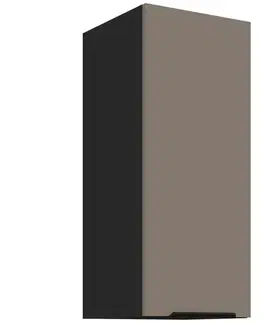 Kuchynské skrinky visiace Kuchynská skrinka Aria-Ta/Bl Anti Fingerprint 30g-72 1f