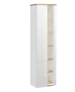Skrinky do kúpeľne ArtCom Vysoká skrinka do kúpeľne BAHAMA White 800
