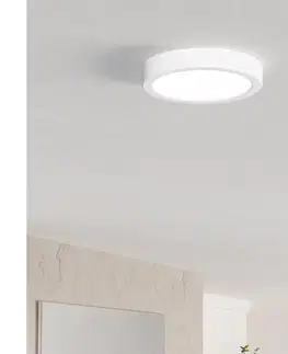Svietidlá Eglo 901332 - LED kúpeľňové stropné svietidlo FUEVA LED/7,5W/230V pr.16,6cm IP44 biela 901332