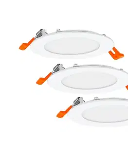 Svietidlá Osram - SADA 3 ks LED zapustené stropné svietidlo SPOT LED/8W/230V 3000K biela 4099854445903