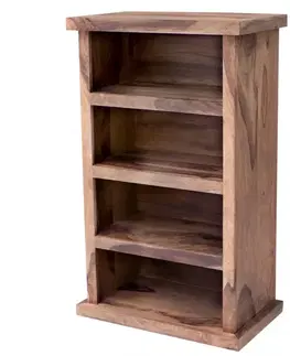 Knižnice Knižnica Rami 60x100x35 indický masív palisander