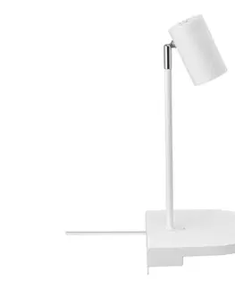 Svietidlá Nordlux - Nástenná lampa s poličkou CODY 1xGU10/15W/230V biela 2112001001