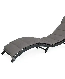 Záhradné lehátka Záhradné lehátko s poduškou L1301 Autronic