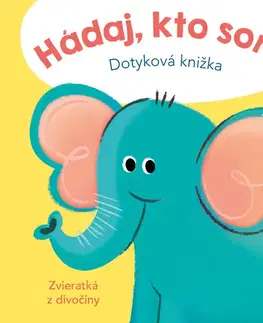 Leporelá, krabičky, puzzle knihy Hádaj, kto som! Zvieratká z divočiny