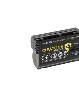 Predlžovacie káble PATONA - Akumulátor Nikon EN-EL15C 2600mAh Li-Ion Protect PT13445