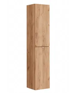 Skrinky do kúpeľne ArtCom Vysoká skrinka do kúpeľne CAPRI Oak 800