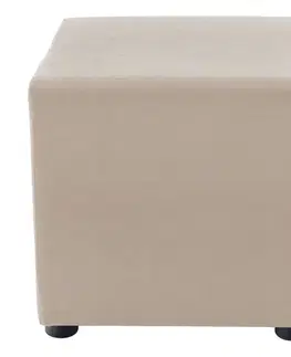 Taburetky KONDELA Regor taburetka béžová