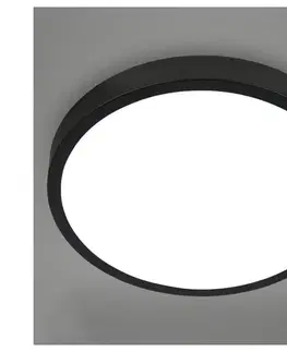 Svietidlá Briloner 3709-015 - LED RGBW Stm. stropné svietidlo LED/22W/230V čierna + DO 3709-015