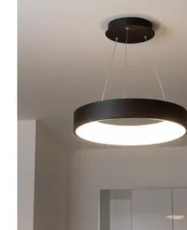 Svietidlá BRILAGI - LED Stmievateľný luster na lanku LED/40W/230V 3000-6500K čierny + DO BRKL02R-40W/LED-CR