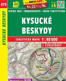 Slovensko a Česká republika Kysucké Beskydy TM 1:40T č.479