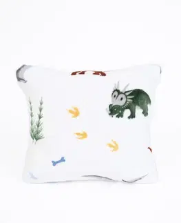Dekoračné obliečky MKLozkoviny.sk Obliečka na vankúšik mikroplyš Exclusive 40 × 40 cm - Dinosaury-  -