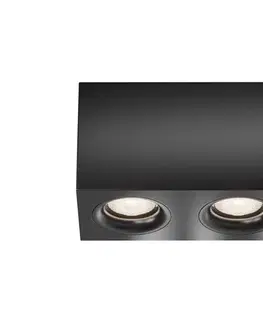 Svietidlá Maytoni C013CL-02B - Bodové svietidlo SLIM 2xGU10/50W/230V čierna C013CL-02B