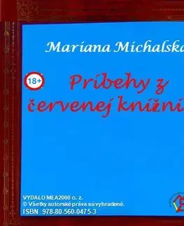 Erotická beletria Príbehy z červenej knižnice - Mariana Michalská